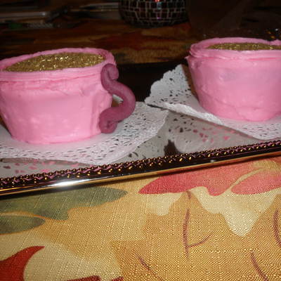 Little Girls Tea Party Birthday Cake