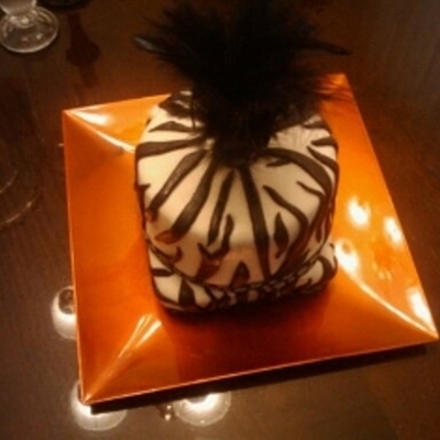 21St Birthday Zebra Cake!