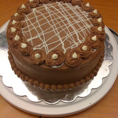 Black And White Cake