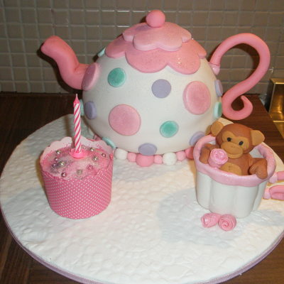 My First 3D Teapot Cake