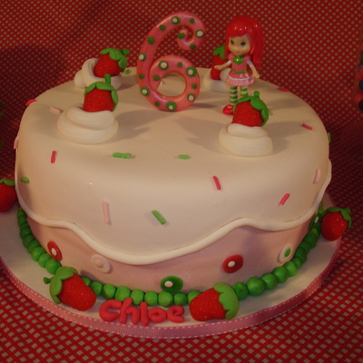 Strawberry Shortcake Cake