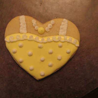 Yellow Sun Dress Heart