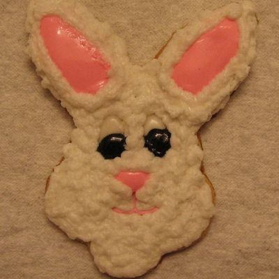 Textured Easter Bunny