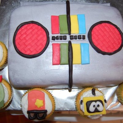 Yo Gabba Gabba Cake & Cupcakes