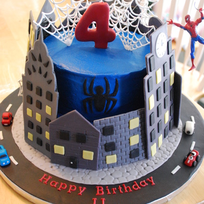 Spiderman Cake