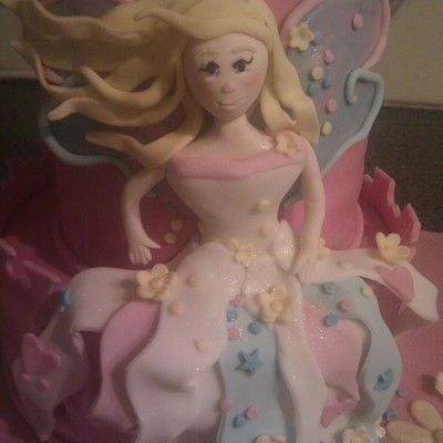 Fairy Princess Castle Cake