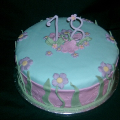 My Daughters 18Th Cake Part 2