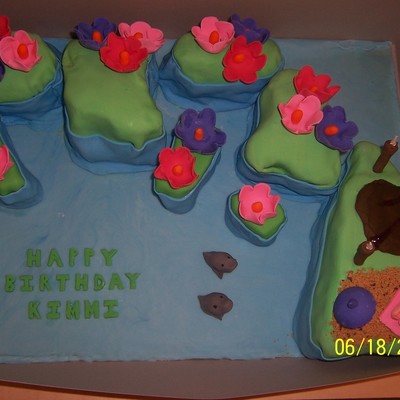 Hawaii 3D Cake