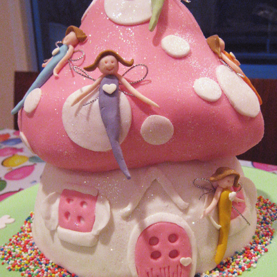 Fairy Toadstool Cake