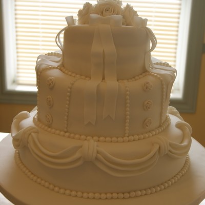 White Wedding Cake