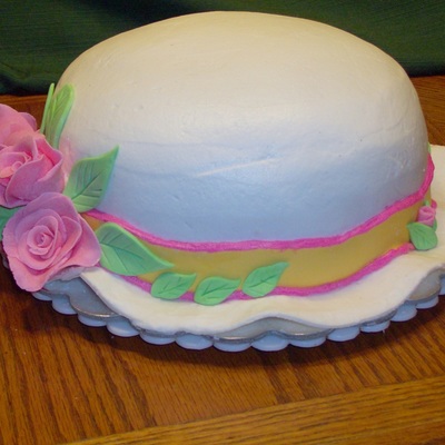 Derby Hat Birthday Cake