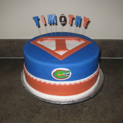 Florida Gators Baby Shower Cake