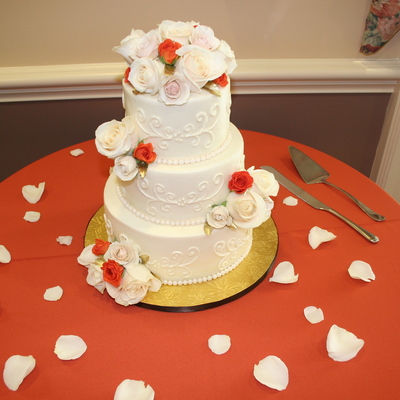 My First Wedding Cake!