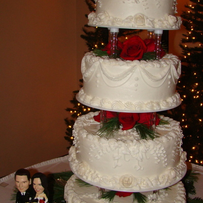 Buttercream Wedding Cake