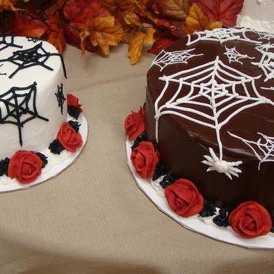 Halloween Wedding Cake