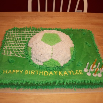 Soccer Birthday Cake