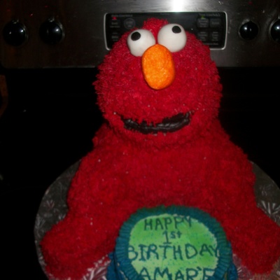 Elmo Cake