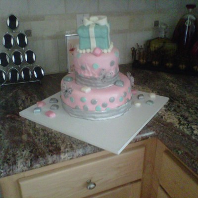 Girly Birthday Cake