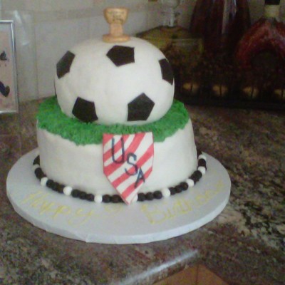 World Cup Bday Cake