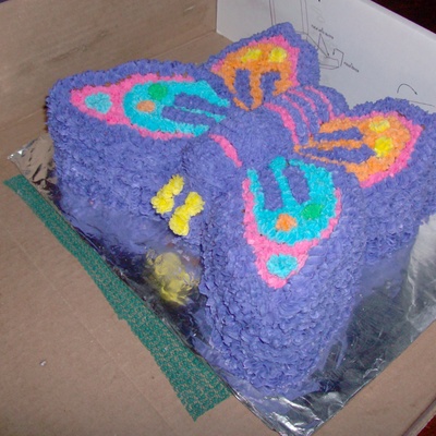 Butterfly Birthday Cake