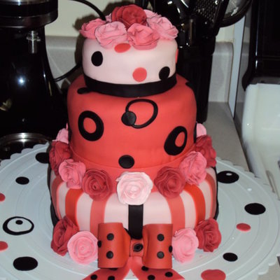 4Th Anniversary Cake