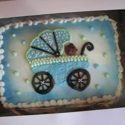 First Baby Shower Cake