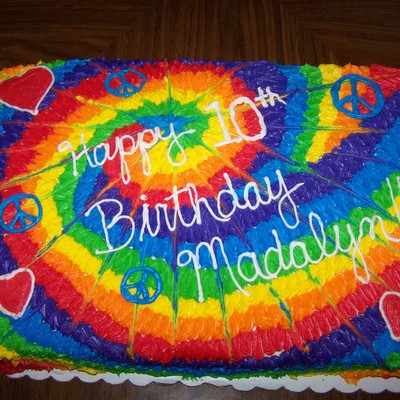Tie Dye Birthday