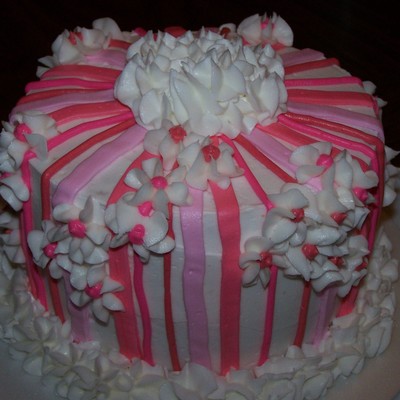 Pink Smash Cake