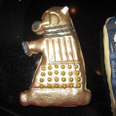 Dr Who Dalek Cookie
