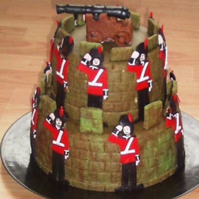 Castle Guards Cake