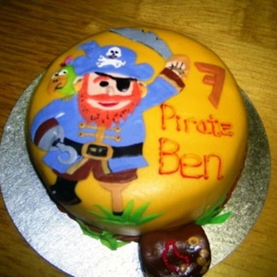 Ben's Pirate Cake