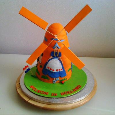 Old Windmill Cake