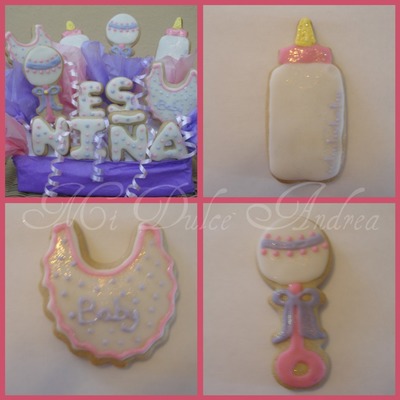 Baby Shower Cookies Es Ni?a