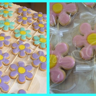 Flower Cookies For Mothers Day