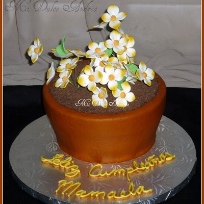 Flowerpot Cake