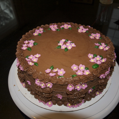 Chocolate And Pink Flowers