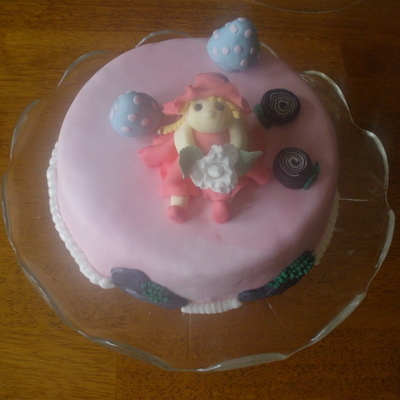 Little Girl In The Woodland Forest