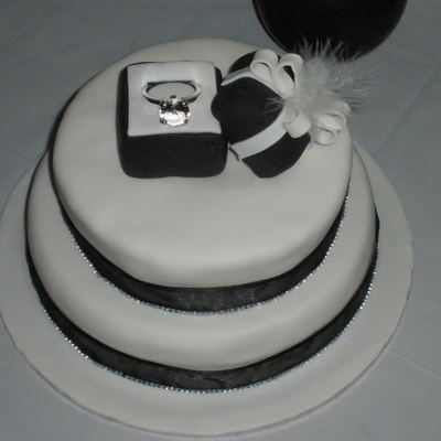 Engagement Cake