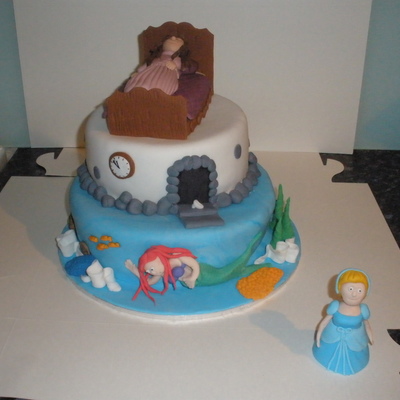 Sleeping Beauty, Cinderella And Ariel