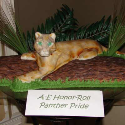 Florida Panther Cake
