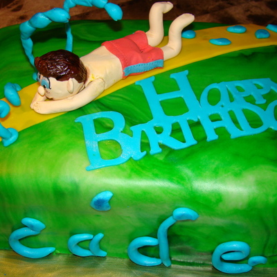 Slip N Slide Cake