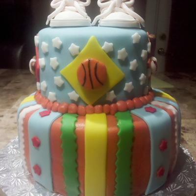 Allstar Baby Shower Cake