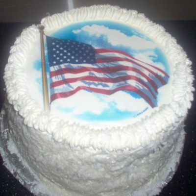 Flag Cake