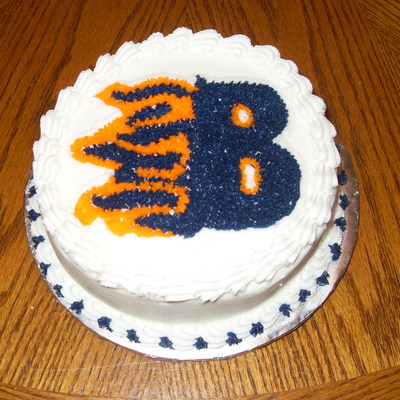 Blaze Grad Cake