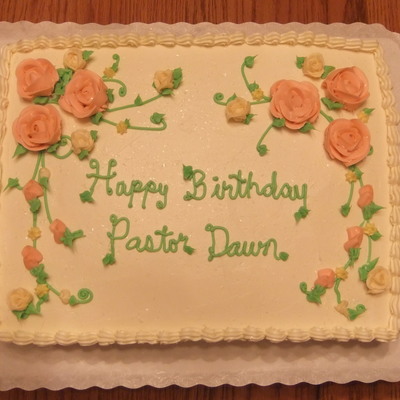 Buttercream Roses Birthday Cake