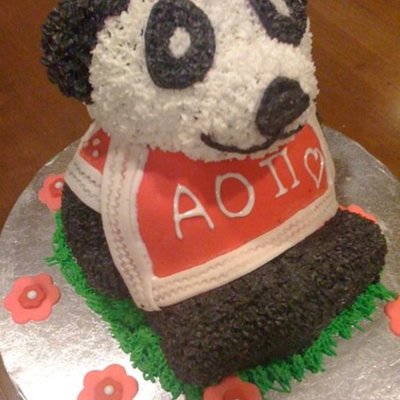 Sorority Panda Cake