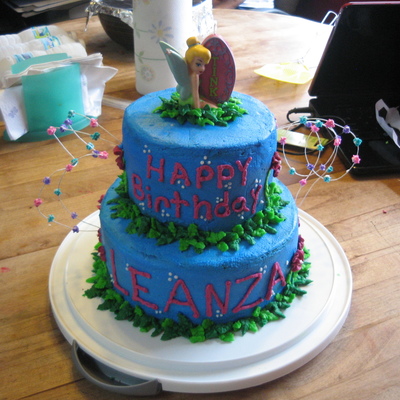 Tinkerbell Birthday Cake