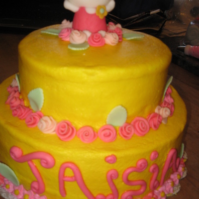 Tinkerbell Birthday Cake