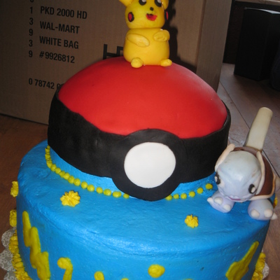 Pokemon Birthday Cake