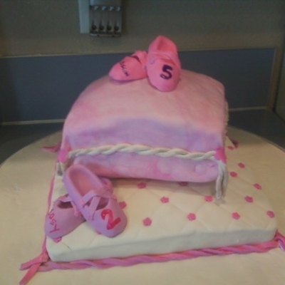 Ballerina Pillow Cake
